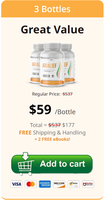 arialief buy now 3 bottles